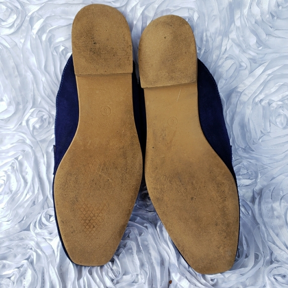 Steven By Steve Madden Rilee Blue Suede Muel Sz 8 - Picture 8 of 8